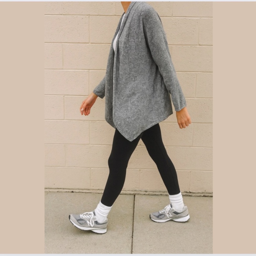 Philosophy Republic Clothing | Size Small | Soft Long Drape-Front Cardigan